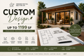 Custom Design Plan Up To 1199SF