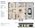 2 Bedroom 1 Bath 749 sf- Plan 1
