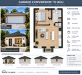 Garage Conversion Custom ADU Plans